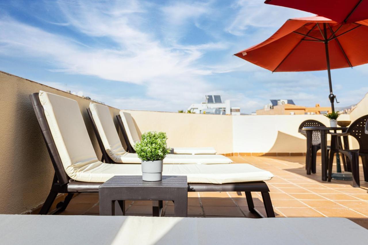 Holidays2Malaga Montesa 700M From The Beach Rooftop Terrace Εξωτερικό φωτογραφία